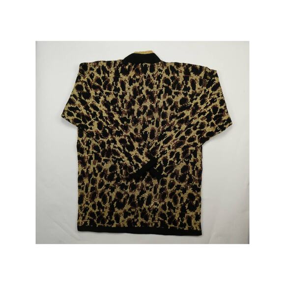 Nutcracker Christmas Holiday sweater, leopard print, medium, NEW - Picture 2 of 2